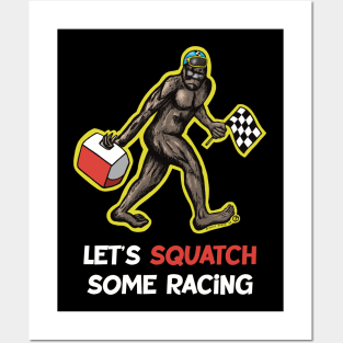 Bigfoot Let’s SQUATCH Some Racing Posters and Art